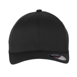 Custom Flexfit Leather Patch Cap